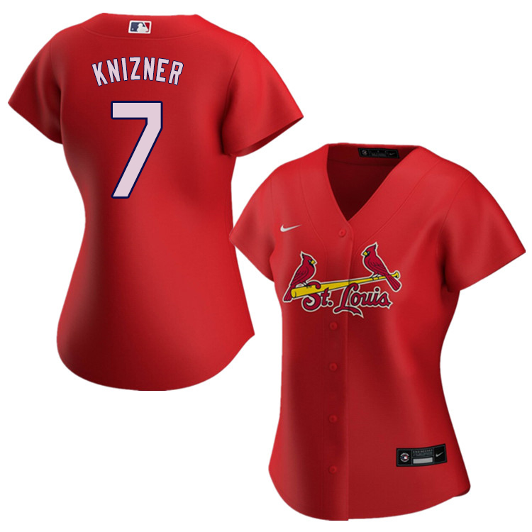 Nike Women #7 Andrew Knizner St.Louis Cardinals Baseball Jerseys Sale-Red